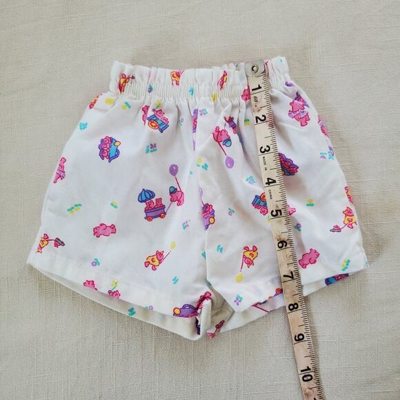 Vintage Girly Bears Shorts 6-12 months - Picture 4 of 7